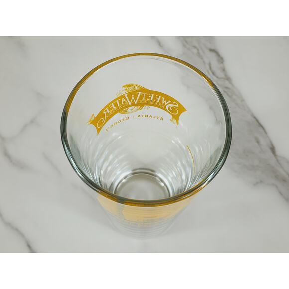 Sweetwater IPA India Pale Ale Pint Beer Clear Glass 16oz Drinkware 6" Brewing - Picture 7 of 10